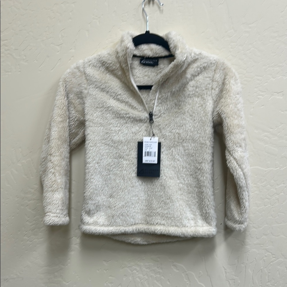 Cozy Cream Fleece Kids Jacket NWT